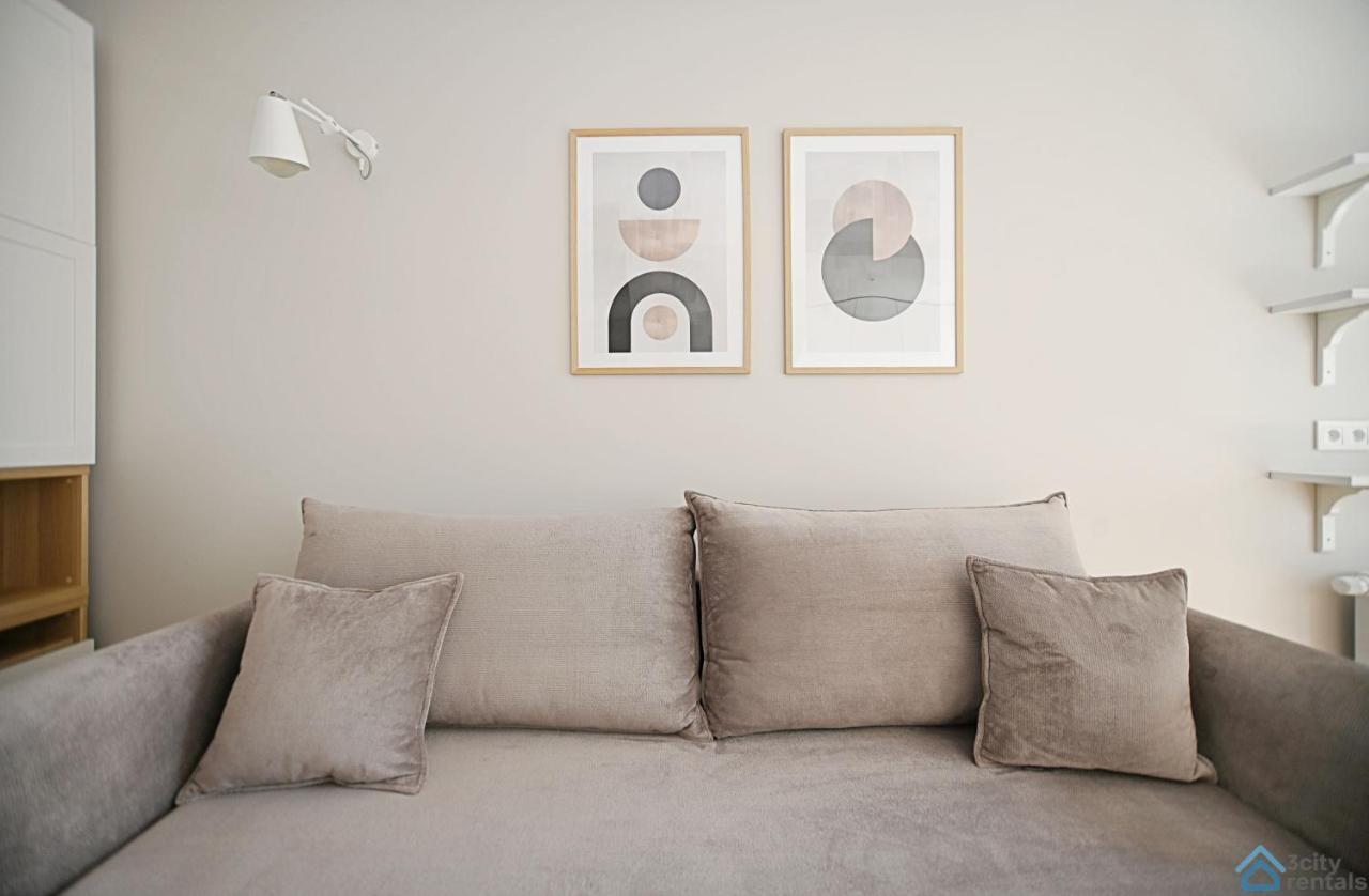 Beige 3City Apartment With Parking In Gdansk By Noclegi Renters מראה חיצוני תמונה