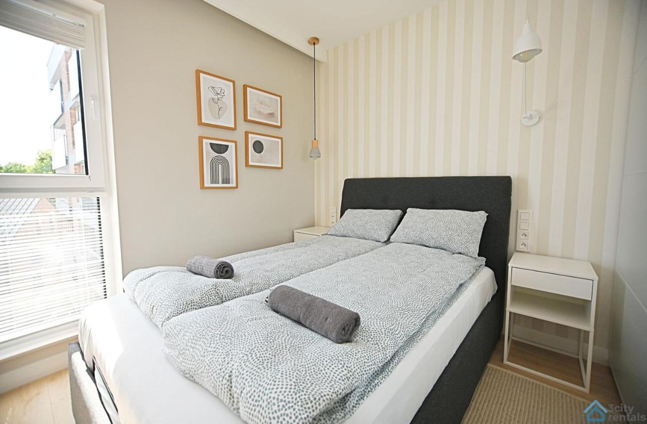 Beige 3City Apartment With Parking In Gdansk By Noclegi Renters מראה חיצוני תמונה