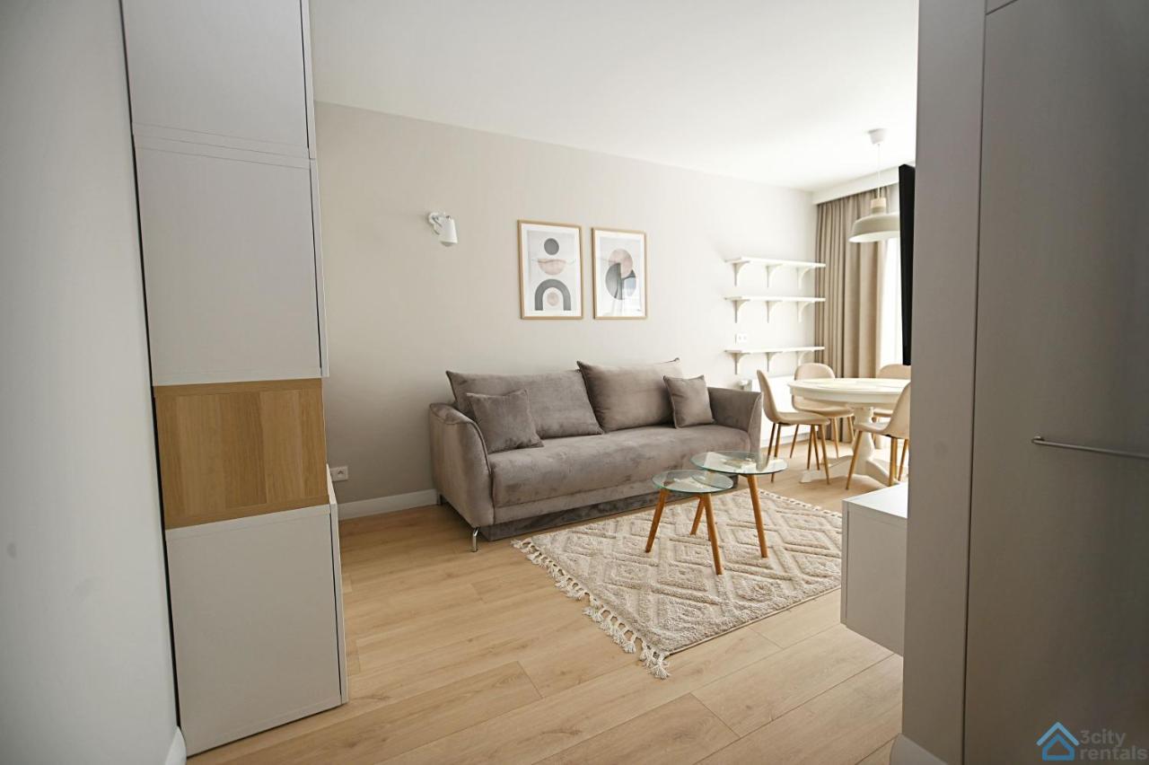 Beige 3City Apartment With Parking In Gdansk By Noclegi Renters מראה חיצוני תמונה